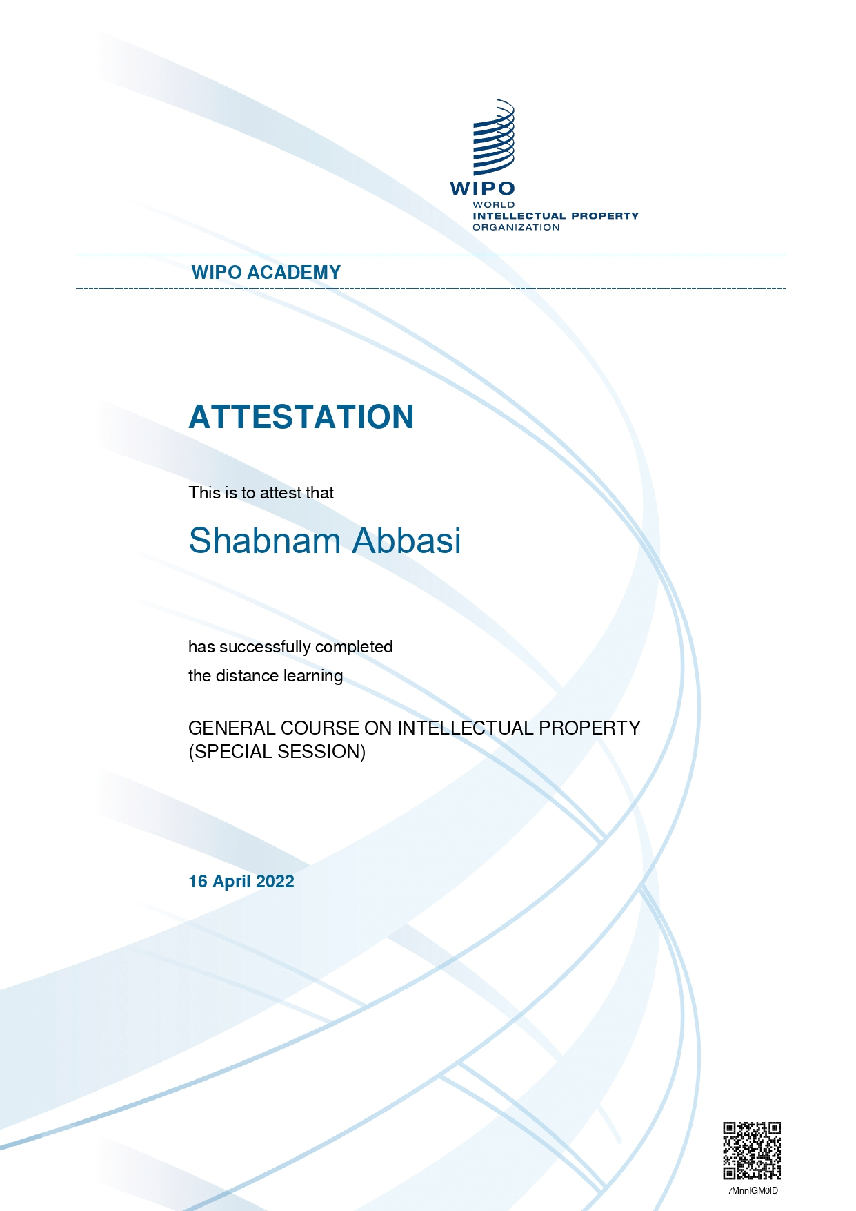 General Course on Intellectual Property (DL-101E)